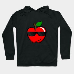 an apple cool Hoodie